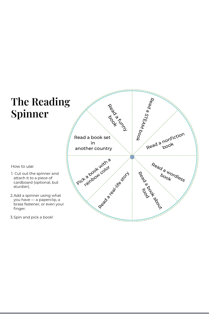 Reading Spinner