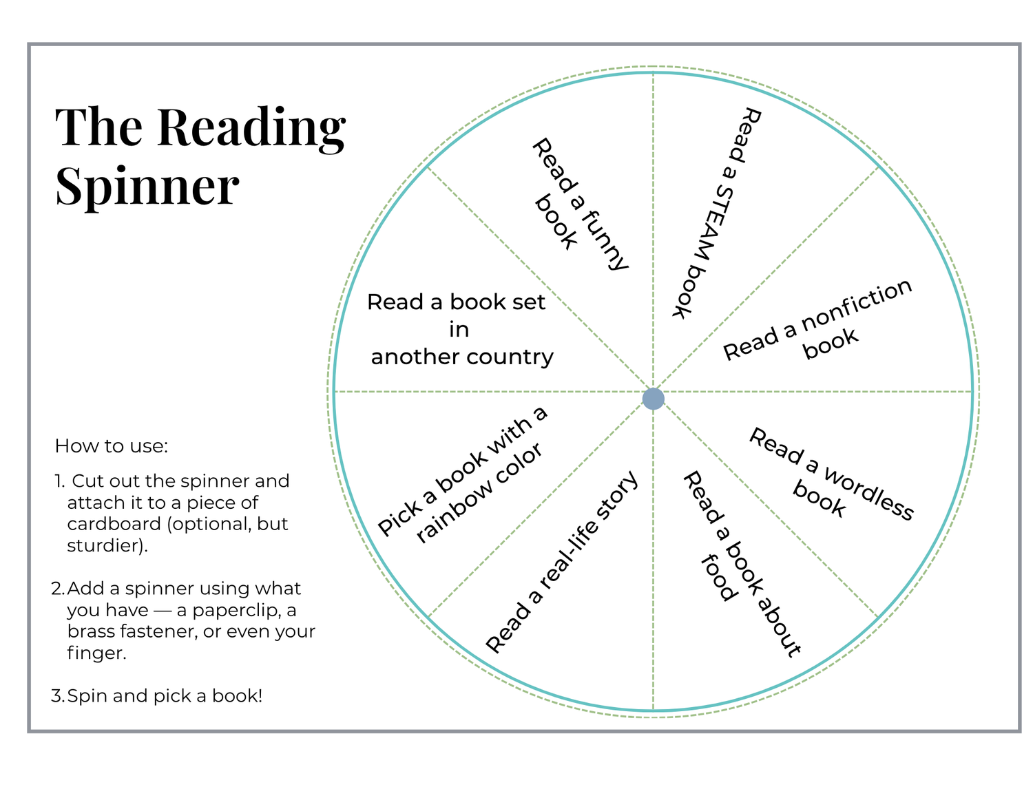 Reading Spinner