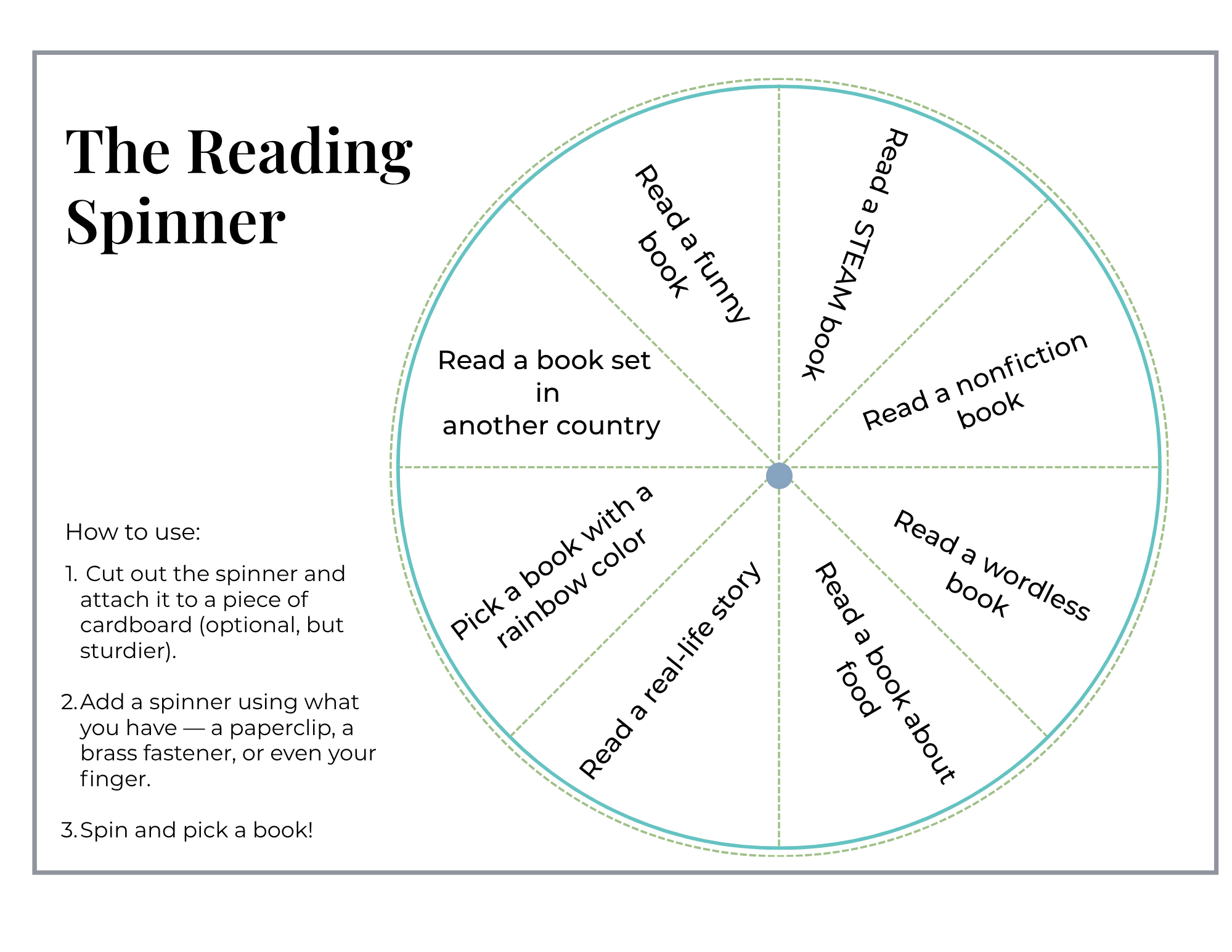 Reading Spinner